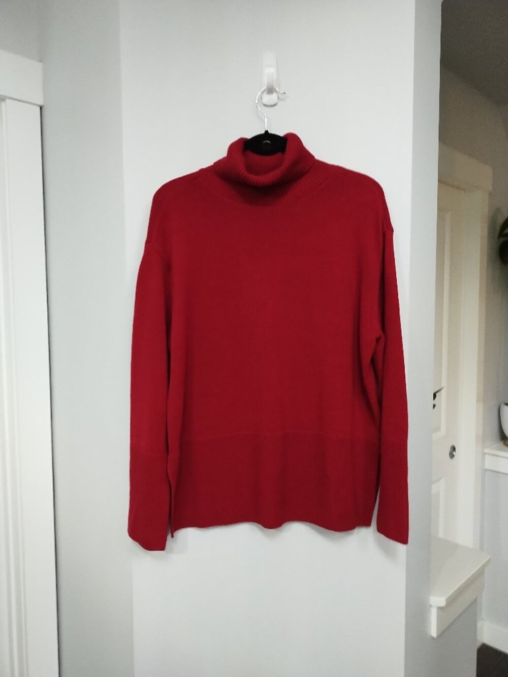 Gap oversized turtleneck heavy 100% cotton sweater